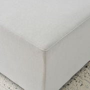 Simple Long Ottoman For Living Room - White - R&R Furniture Gallery (Fountain Valley, CA)