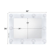 Avery - Accent Mirror - White - R&R Furniture Gallery (Fountain Valley, CA)