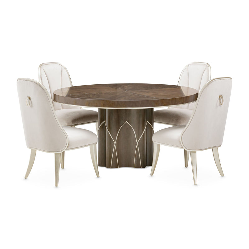 Villa Cherie - Round Dining Table - R&R Furniture Gallery (Fountain Valley, CA)