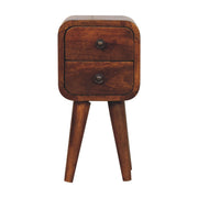 Curved Nightstand, - R&R Furniture Gallery (Fountain Valley, CA)