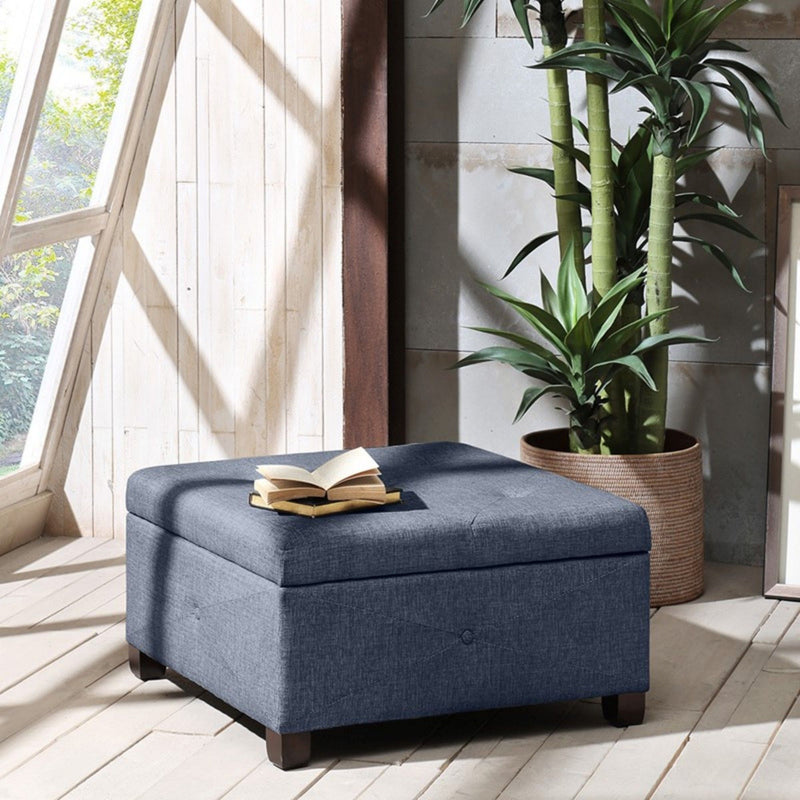 Aspen - Ottoman Soft Close Storage - R&R Furniture Gallery (Fountain Valley, CA)