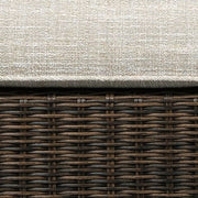 Paradise Trail - Loveseat w/Cushion - Medium Brown - R&R Furniture Gallery (Fountain Valley, CA)