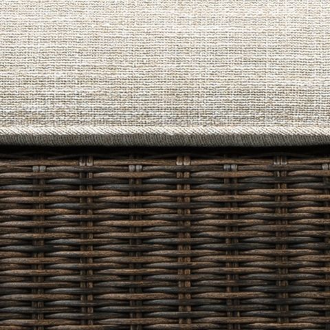 Paradise Trail - Loveseat w/Cushion - Medium Brown - R&R Furniture Gallery (Fountain Valley, CA)