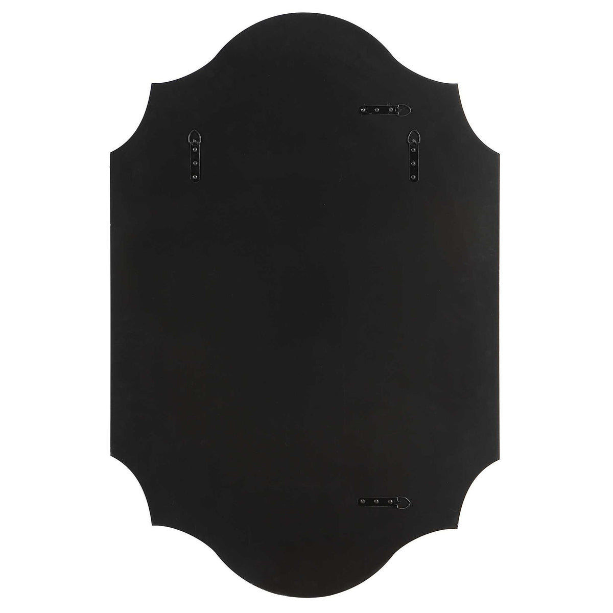 Mirror With Elegant Curves And Arches - Gold Leaf