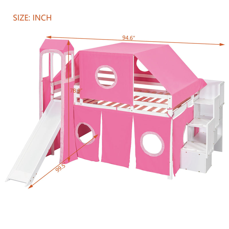 Loft Bed With Tent And Tower - R&R Furniture Gallery (Fountain Valley, CA)
