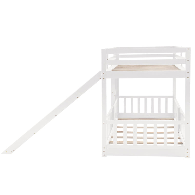 Functional Bunk Bed & Convertible Ladder And Slide - R&R Furniture Gallery (Fountain Valley, CA)