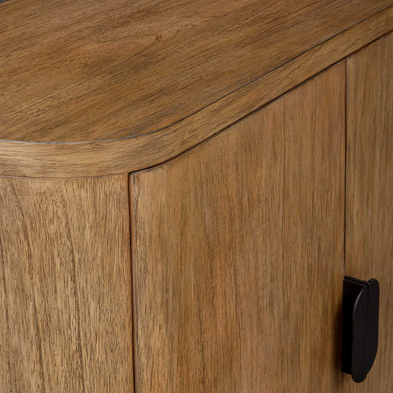 Newell - Wood 2 Door Cabinet - Natural