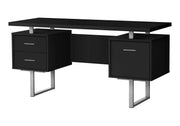 Computer Desk For Home Office, Laptop, Left, Right Set - Up, Storage Drawers, Contemporary & Modern - R&R Furniture Gallery (Fountain Valley, CA)