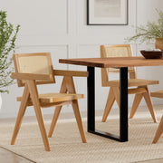 Regina - Handcrafted Dining Armchair (Set of 2) - R&R Furniture Gallery (Fountain Valley, CA)