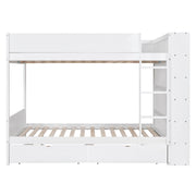 Bunk Bed With 2 Drawers And Multi Layer Cabinet - R&R Furniture Gallery (Fountain Valley, CA)