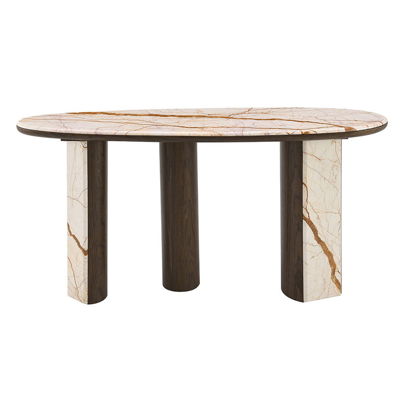 Haidar - Table With Marble Top - R&R Furniture Gallery (Fountain Valley, CA)