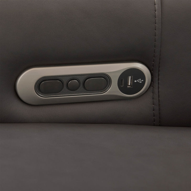 Hunter - Power Cordless High Leg Recliner