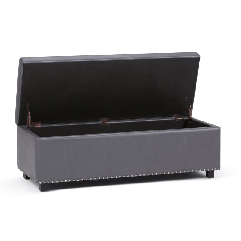 Hamilton - Upholstered Storage Ottoman - R&R Furniture Gallery (Fountain Valley, CA)