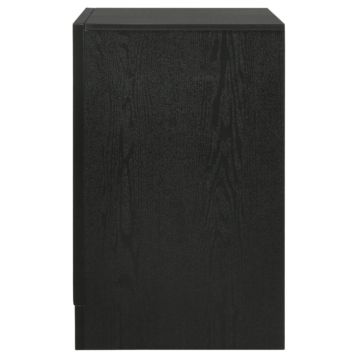 Transitional 2 Drawer Nightstand With Hidden Jewelry Tray