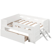 Platform Bed With Guardrail And Drawer - R&R Furniture Gallery (Fountain Valley, CA)
