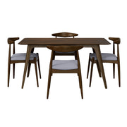 Retro Elegant 5 Piece Dining Set - R&R Furniture Gallery (Fountain Valley, CA)