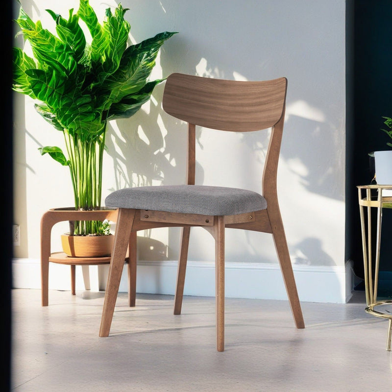 Mid Century Upholstered Dining Chairs (Set of 2) - R&R Furniture Gallery (Fountain Valley, CA)