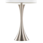 Lumi Source Lenuxe contemporary elegant table lamp set with sleek modern design and neutral finishes, perfect for stylish home lighting.