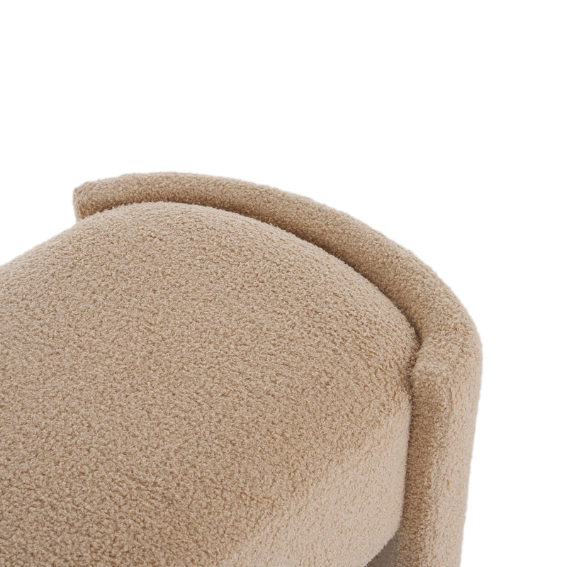Simple Long Ottoman Bench - Light Camel - R&R Furniture Gallery (Fountain Valley, CA)