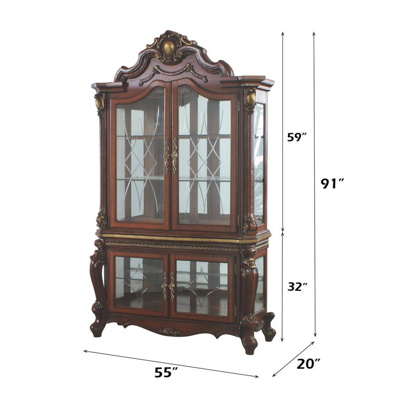 Picardy - Curio Cabinet - R&R Furniture Gallery (Fountain Valley, CA)