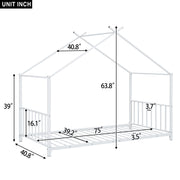 Metal House Platform Bed With Modern Design And Durable Frame - R&R Furniture Gallery (Fountain Valley, CA)