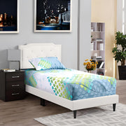 Button Tufted Bed Charming For Cozy Spaces - R&R Furniture Gallery (Fountain Valley, CA)