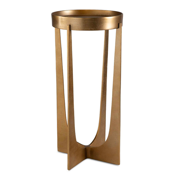 24.3" Accent Table - Gold