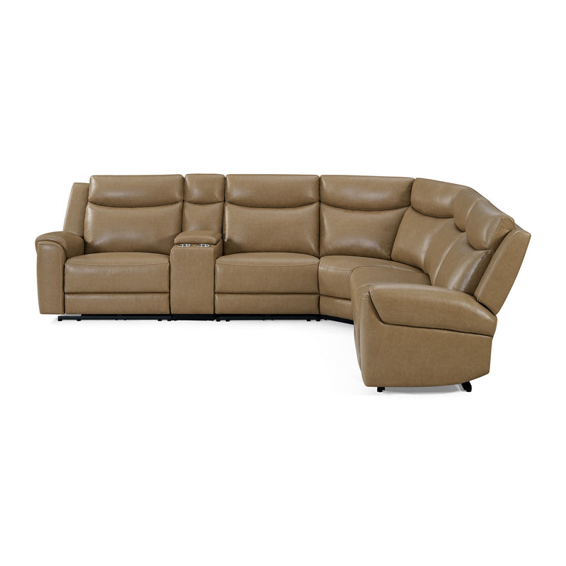 Momentum - Modular Power Reclining Sectional With Power Adjustable Headrests - R&R Furniture Gallery (Fountain Valley, CA)
