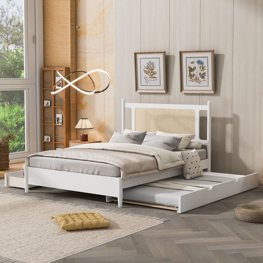 Platform Bed With 2 Big Drawers & Trundle - R&R Furniture Gallery (Fountain Valley, CA)