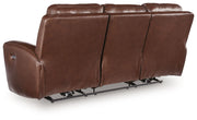 Next Move - Power Reclining Sofa With Adjustable Headrest - R&R Furniture Gallery (Fountain Valley, CA)