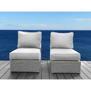 Armless Patio Chair With Cushions - R&R Furniture Gallery (Fountain Valley, CA)