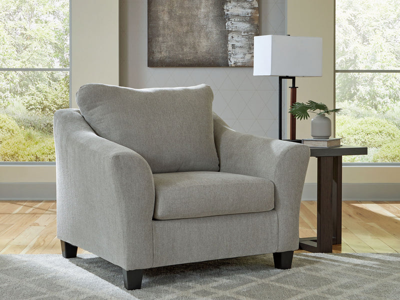 Willarae - Chair And A Half - Taupe - R&R Furniture Gallery (Fountain Valley, CA)