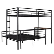 Bunk Bed With Desk, Ladder And Quality Slats For Bedroom - R&R Furniture Gallery (Fountain Valley, CA)