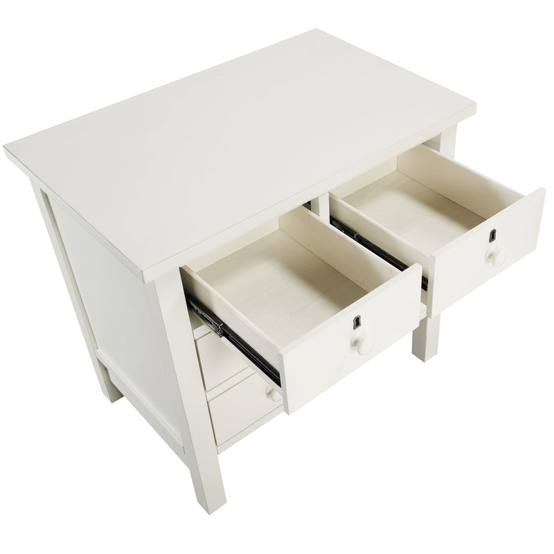 Georgina - 4 Drawer Storage Nightstand - R&R Furniture Gallery (Fountain Valley, CA)