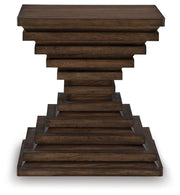 Hannodream - Square End Table - Warm Brown - R&R Furniture Gallery (Fountain Valley, CA)
