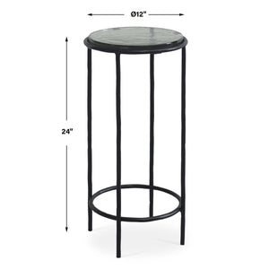24" Accent Table - Black
