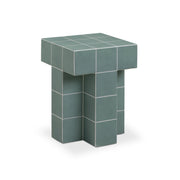 Alma - Tile Concrete Indoor/Outdoor Side Table - R&R Furniture Gallery (Fountain Valley, CA)