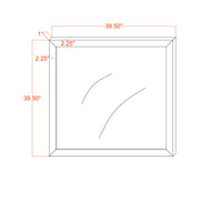 Soluto - Mirror - Gray / Black - R&R Furniture Gallery (Fountain Valley, CA)