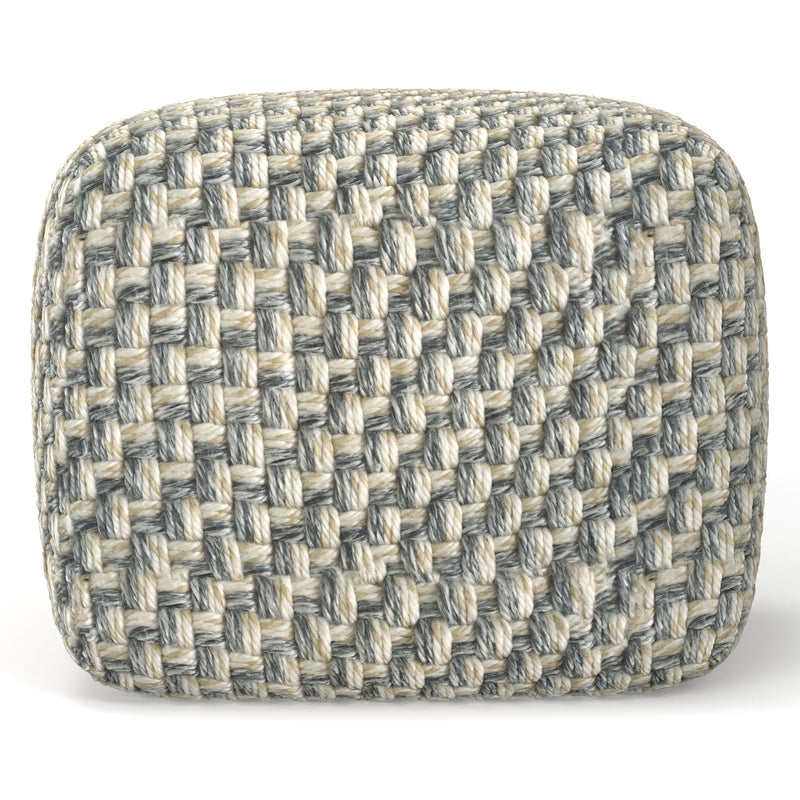 Beatrix - Square Pouf - Multicolor - R&R Furniture Gallery (Fountain Valley, CA)