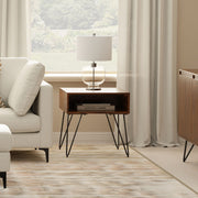 Hunter - End Table - Wood - R&R Furniture Gallery (Fountain Valley, CA)