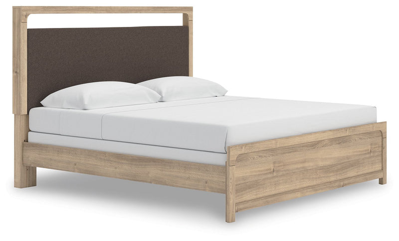 Kinlanni - Upholstered Panel Bed - R&R Furniture Gallery (Fountain Valley, CA)
