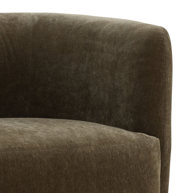 Toph - Swivel Chair - Moss Olive
