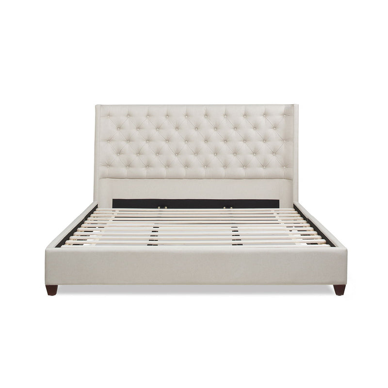 Manhattan - Shelter King Platform Bed Frame - R&R Furniture Gallery (Fountain Valley, CA)
