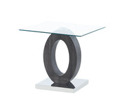 Tracker - End Table - Brown White - R&R Furniture Gallery (Fountain Valley, CA)