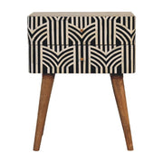 Edessa Bone Inlay Bedside - R&R Furniture Gallery (Fountain Valley, CA)