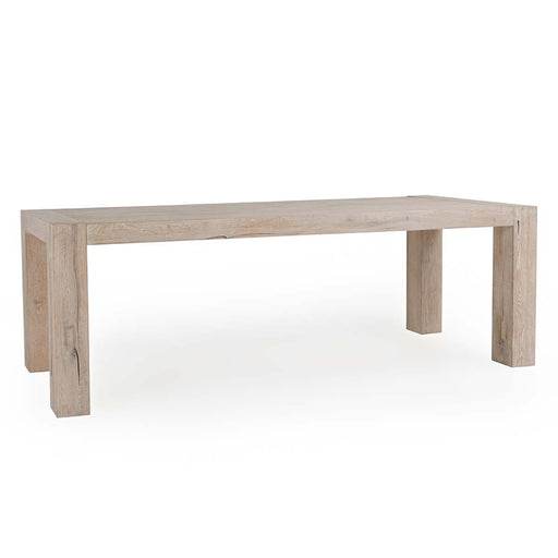 Classic Home Bristol dining table with wooden top and sturdy legs, ideal for modern or traditional dining room settings.