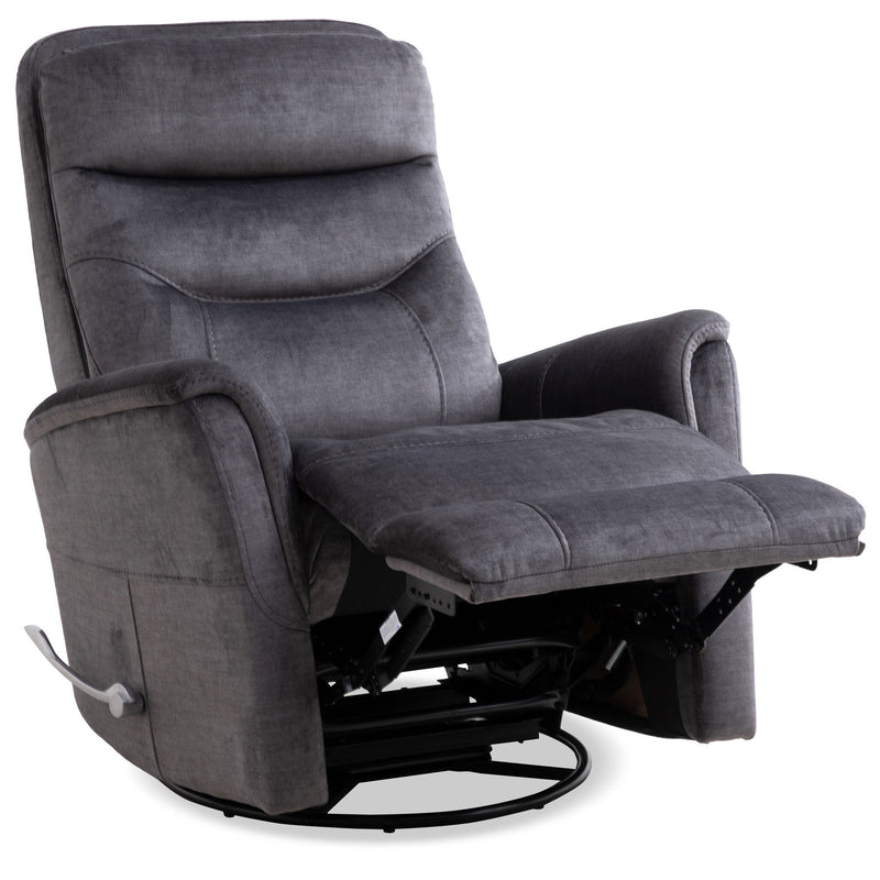 Gemini - Manual Swivel Glider Recliner - R&R Furniture Gallery (Fountain Valley, CA)