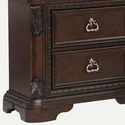 2 Drawer Nightstand - Mahogany - R&R Furniture Gallery (Fountain Valley, CA)