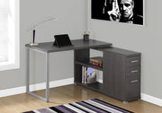 Computer Desk, Home Office, Corner, Left, Right Set - Up, Storage Drawers, L Shape, Laptop, And Contemporary & Modern - R&R Furniture Gallery (Fountain Valley, CA)