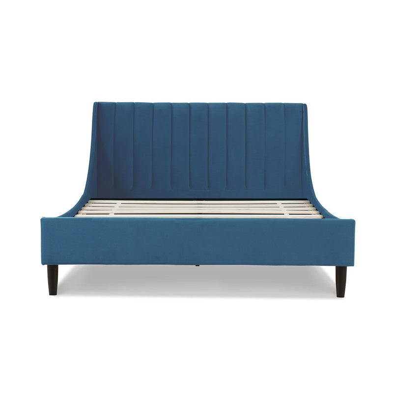 Aspen - Vertical Tufted Modern Headboard Platform Bed Set - R&R Furniture Gallery (Fountain Valley, CA)